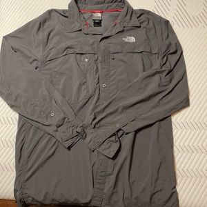 Men’s North Face Button Down Long Sleeve Shirt